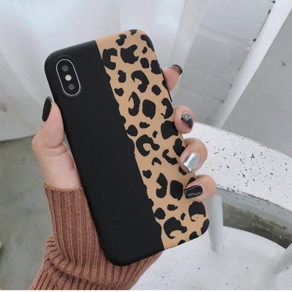 Accessories - iPhone XR Leopard Print Cell Phone Case Cover